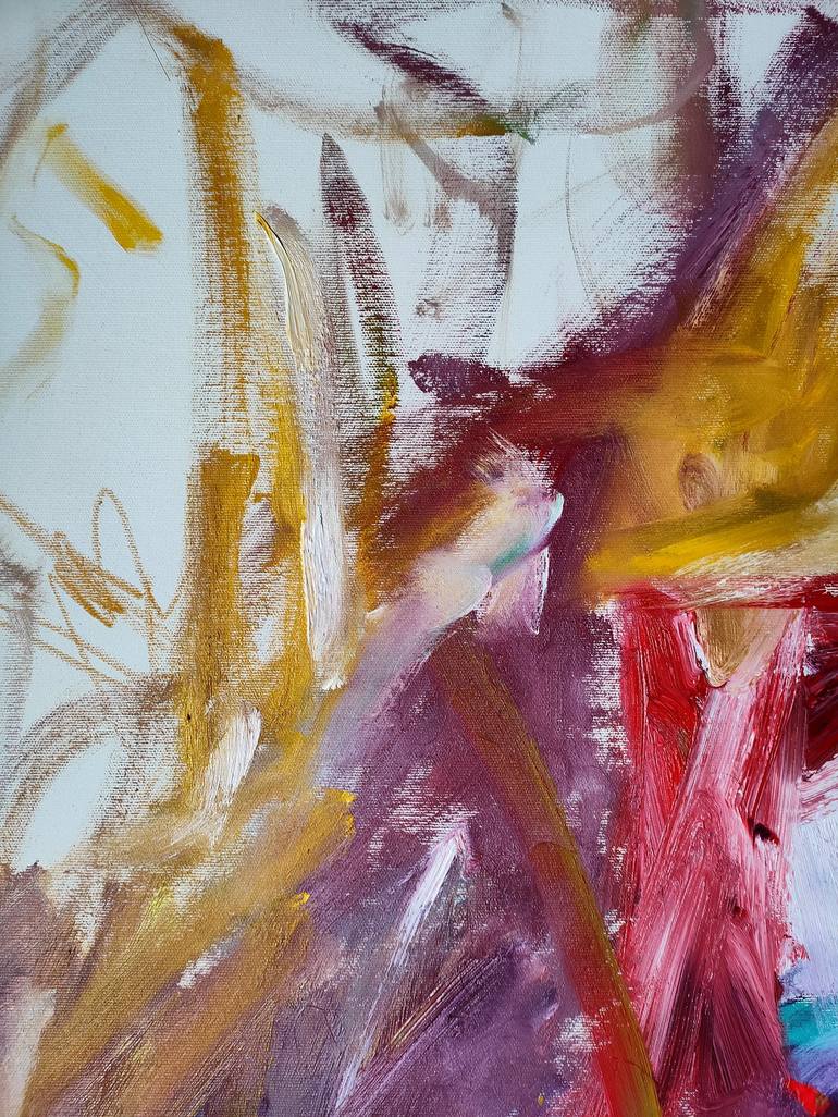 Original Abstract Expressionism Abstract Painting by Emily Starck