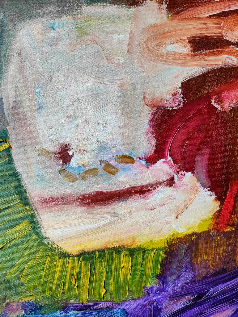Original Abstract Expressionism Abstract Painting by Emily Starck