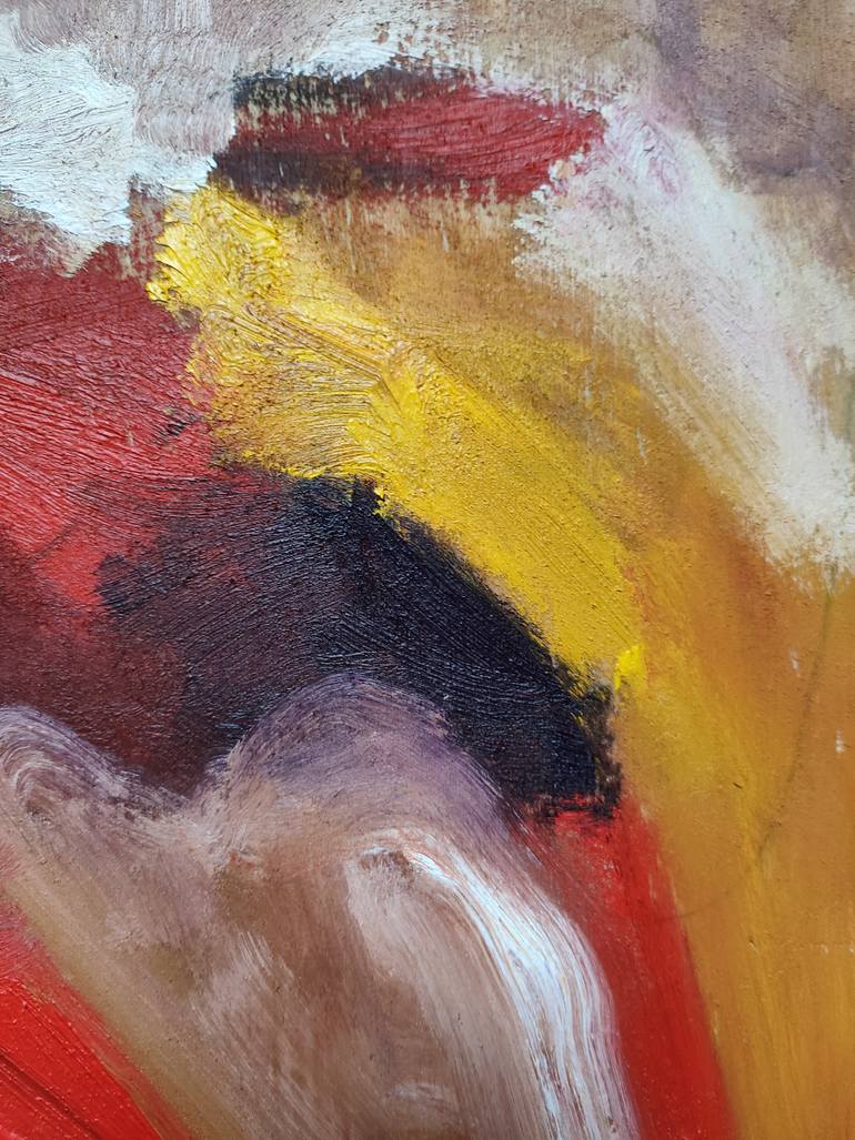 Original Abstract Expressionism Abstract Painting by Emily Starck