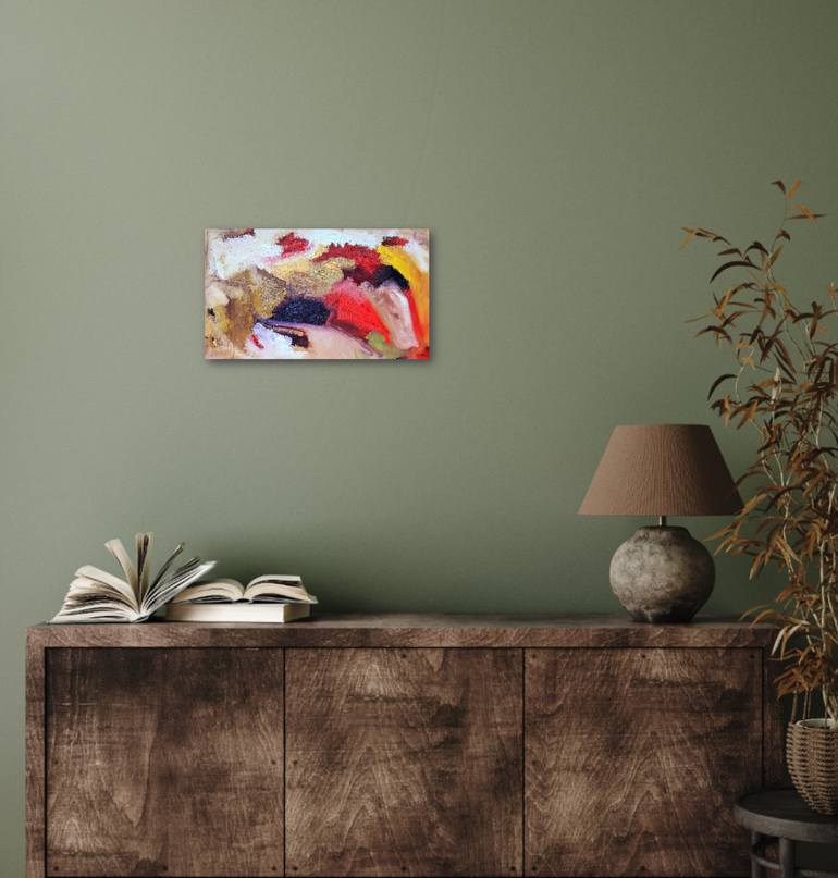 Original Abstract Expressionism Abstract Painting by Emily Starck