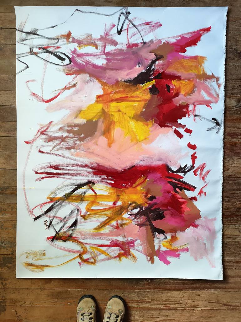 Original Abstract Painting by Emily STARCK