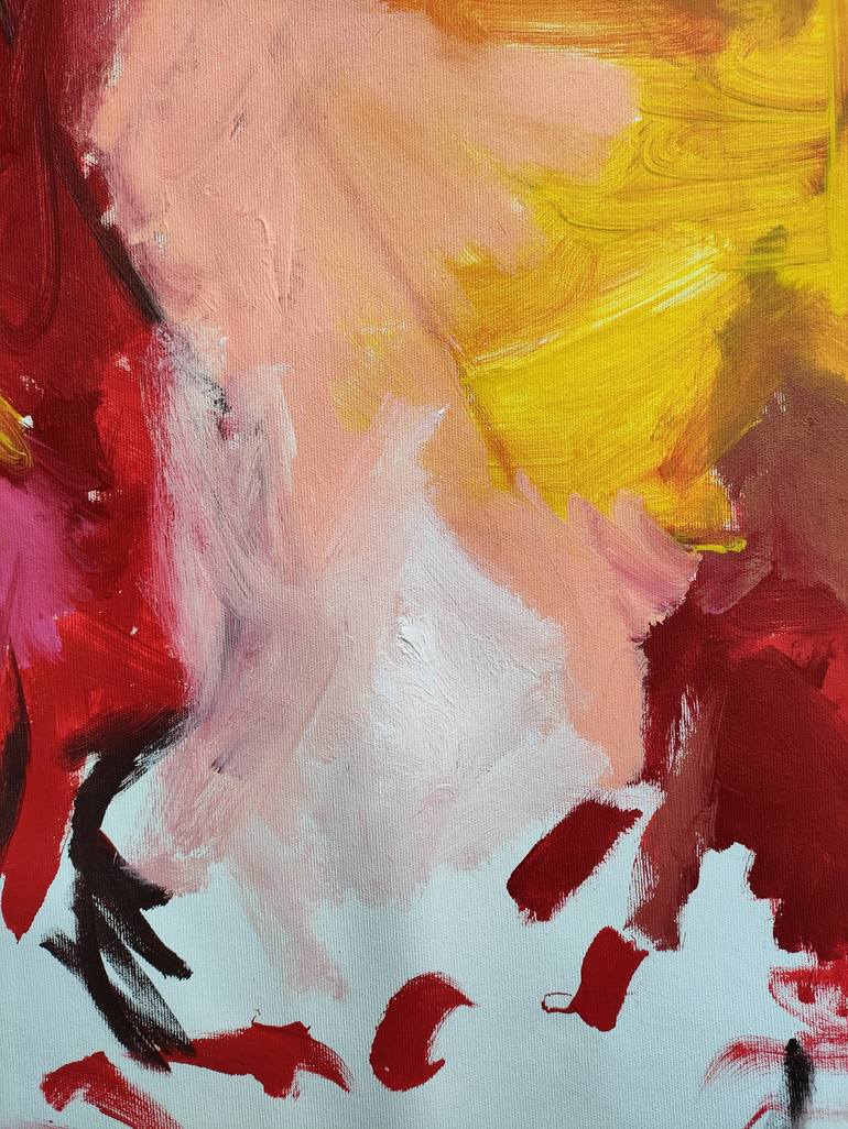 Original Abstract Expressionism Abstract Painting by Emily STARCK