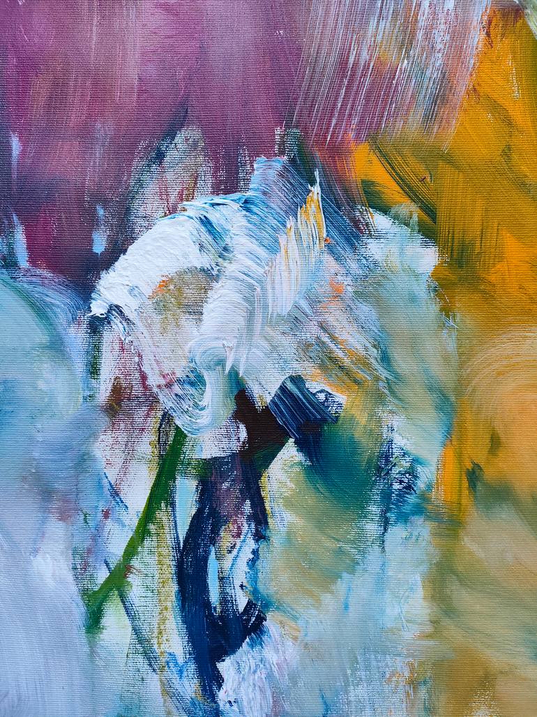 Original Abstract Expressionism Abstract Painting by Emily Starck