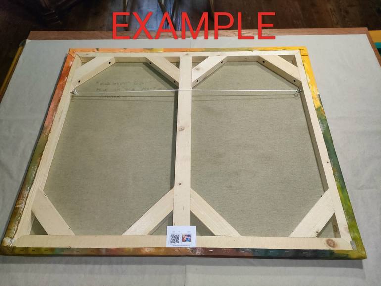 Original Abstract Expressionism Abstract Painting by Emily Starck