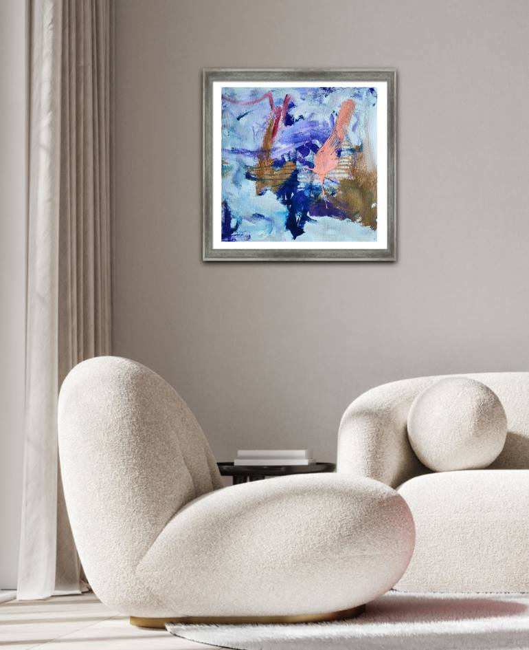 Original Abstract Expressionism Abstract Painting by Emily Starck