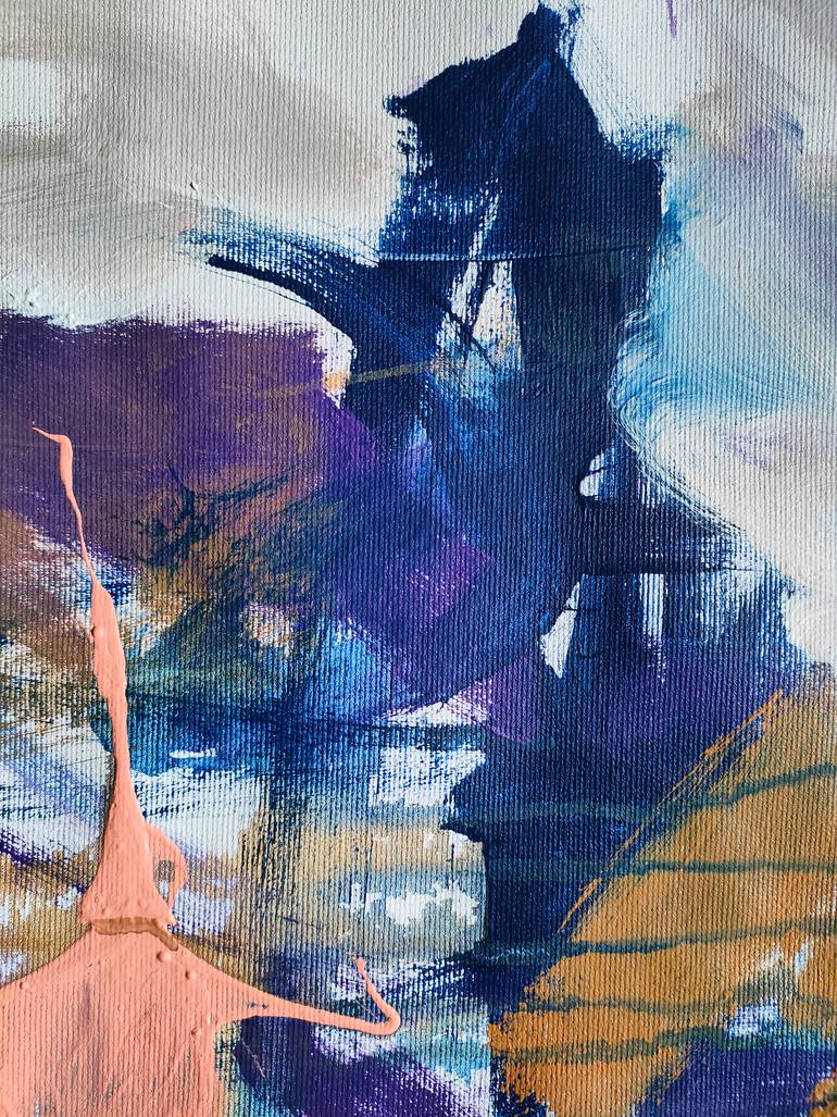 Original Abstract Expressionism Abstract Painting by Emily Starck