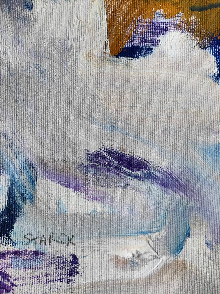 Original Abstract Expressionism Abstract Painting by Emily Starck