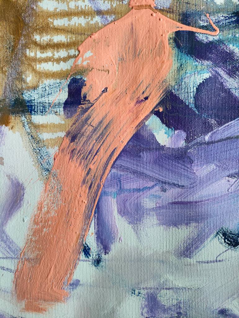 Original Abstract Expressionism Abstract Painting by Emily Starck