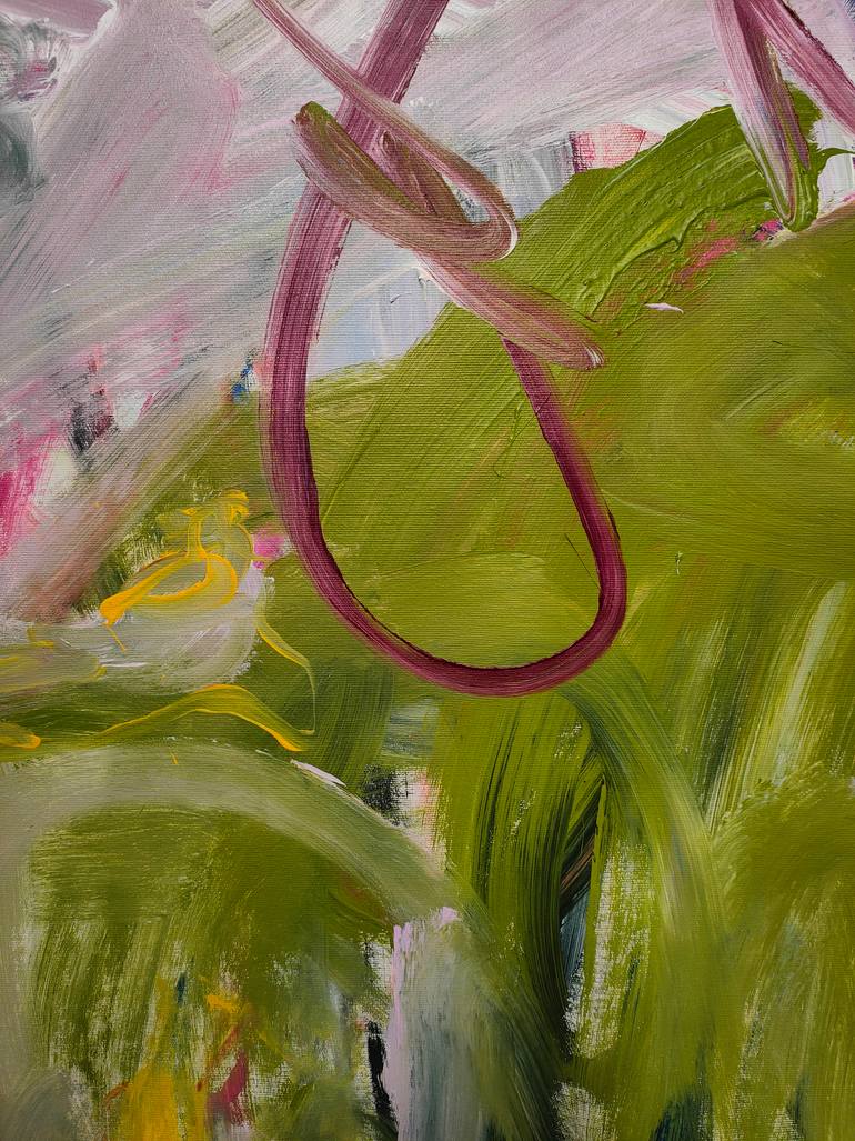 Original Abstract Expressionism Abstract Painting by Emily Starck