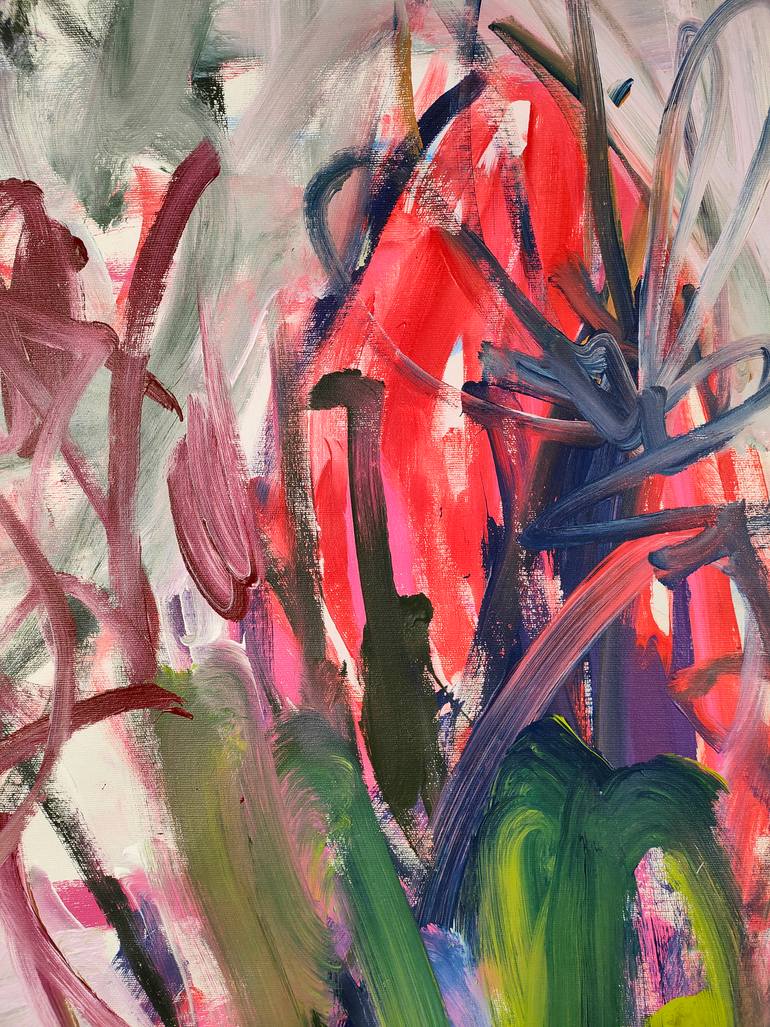 Original Abstract Expressionism Abstract Painting by Emily Starck