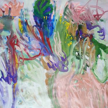 Original Abstract Expressionism Abstract Paintings by Emily STARCK