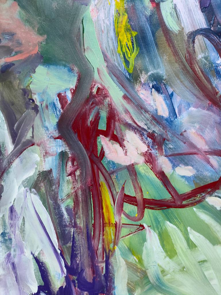 Original Abstract Expressionism Abstract Painting by Emily Starck