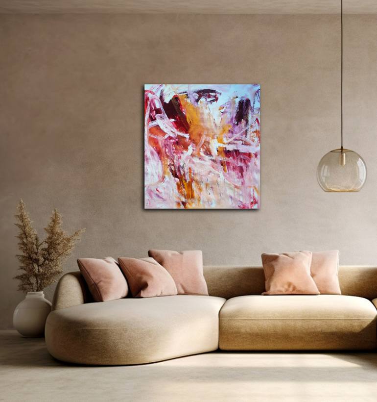 Original Abstract Expressionism Abstract Painting by Emily Starck