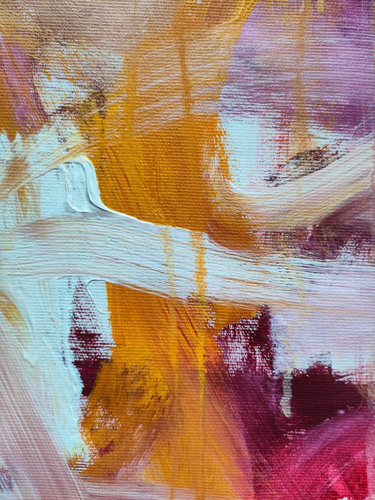 Original Abstract Expressionism Abstract Painting by Emily Starck