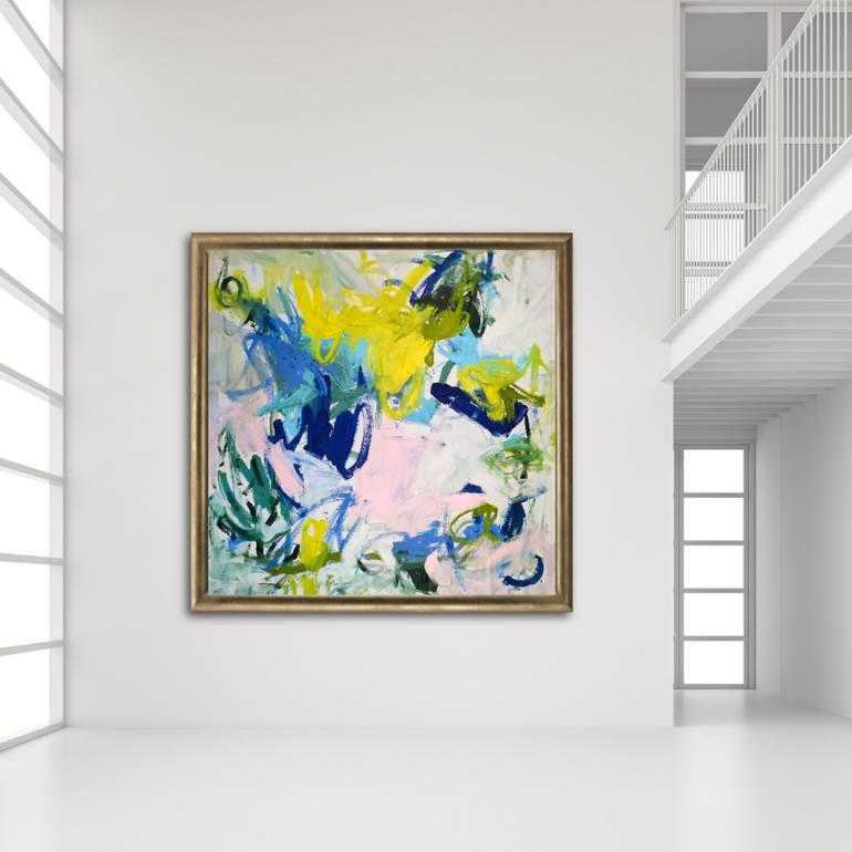 Original Abstract Expressionism Abstract Painting by Emily Starck