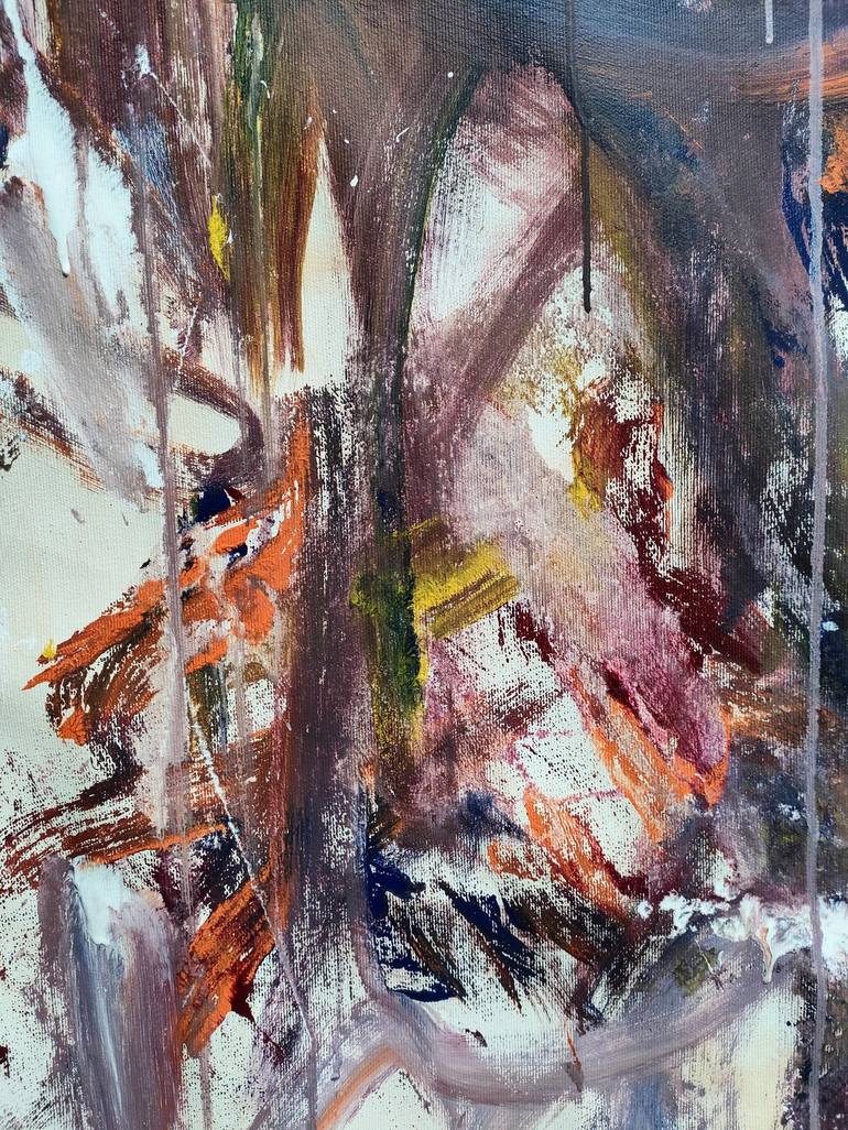 Original Abstract Expressionism Abstract Painting by Emily STARCK