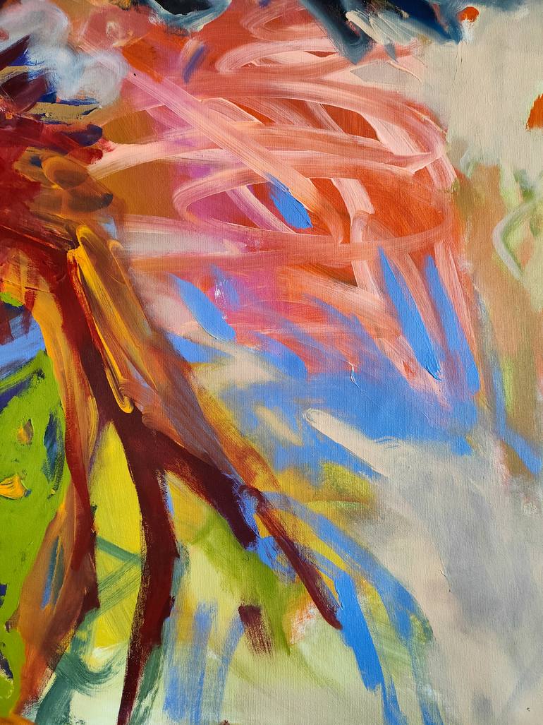 Original Abstract Expressionism Abstract Painting by Emily Starck
