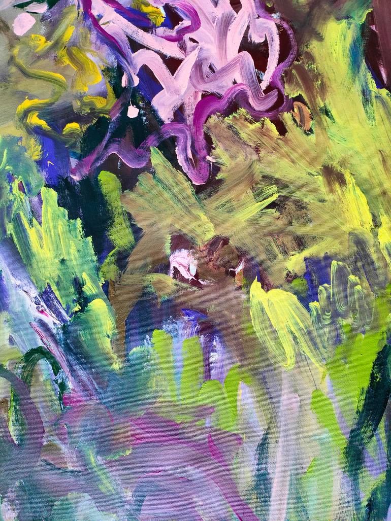 Original Abstract Expressionism Abstract Painting by Emily Starck