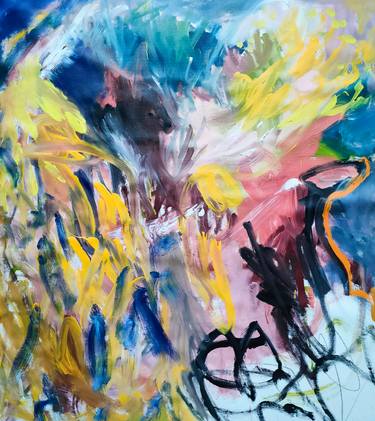 Original Abstract Expressionism Abstract Paintings by Emily Starck