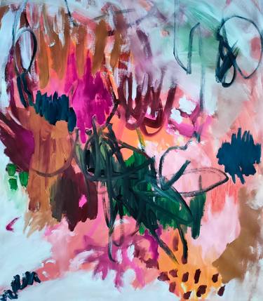 Original Abstract Expressionism Abstract Paintings by Emily Starck