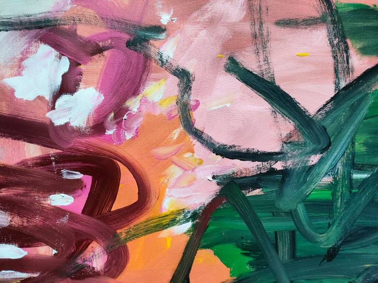 Original Abstract Expressionism Abstract Painting by Emily Starck