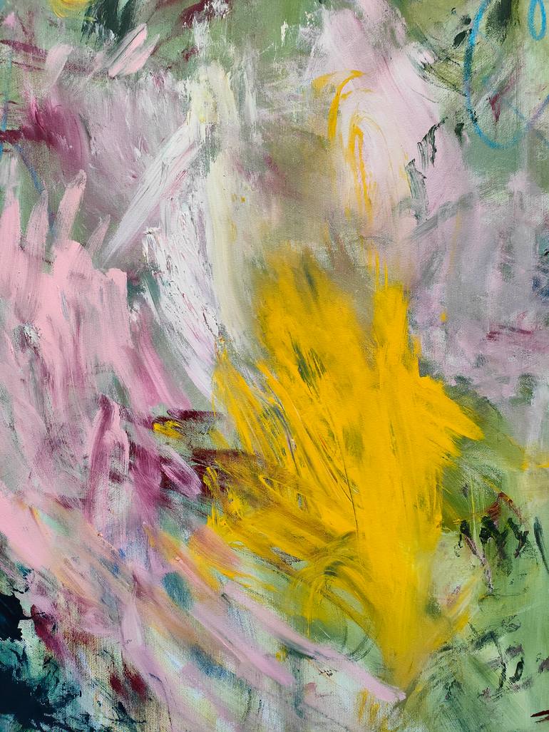 Original Abstract Expressionism Abstract Painting by Emily Starck