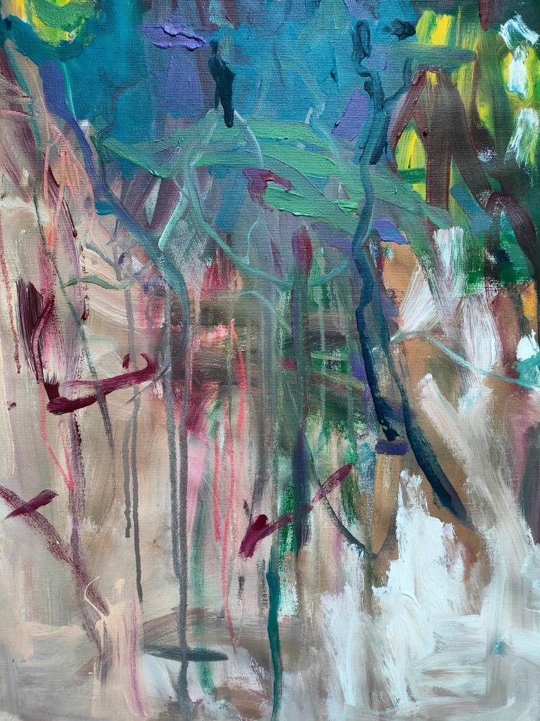 Original Abstract Expressionism Abstract Painting by Emily Starck