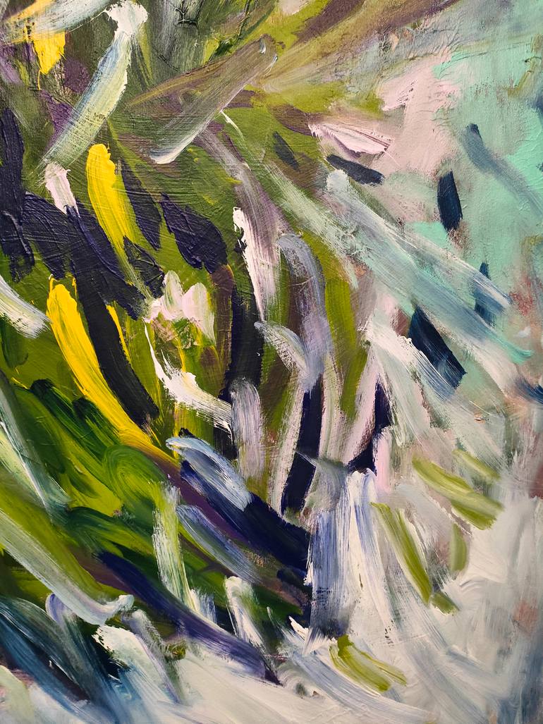 Original Abstract Expressionism Abstract Painting by Emily Starck