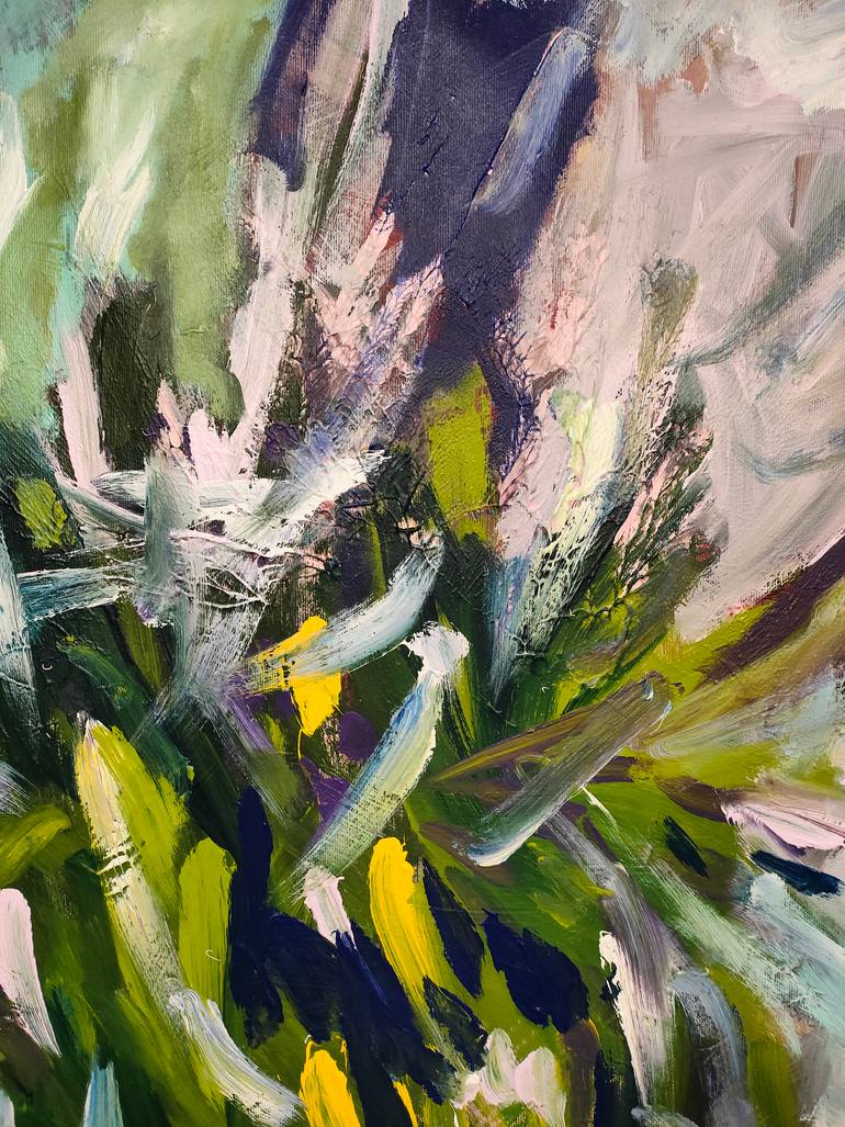 Original Abstract Expressionism Abstract Painting by Emily Starck