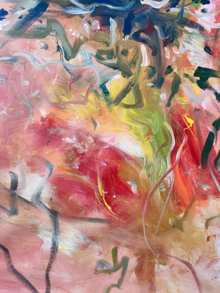 Original Abstract Expressionism Abstract Painting by Emily Starck