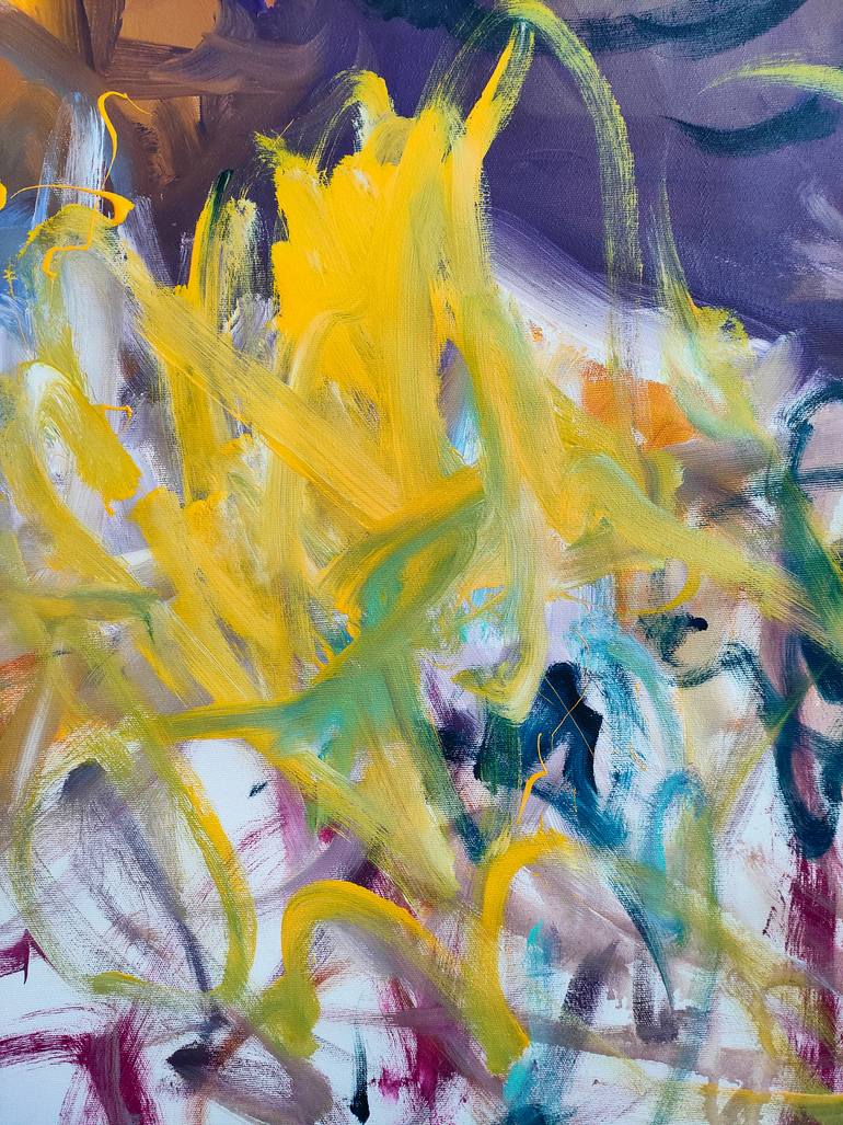 Original Abstract Expressionism Abstract Painting by Emily Starck