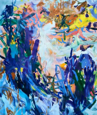 Original Abstract Expressionism Abstract Paintings by Emily Starck