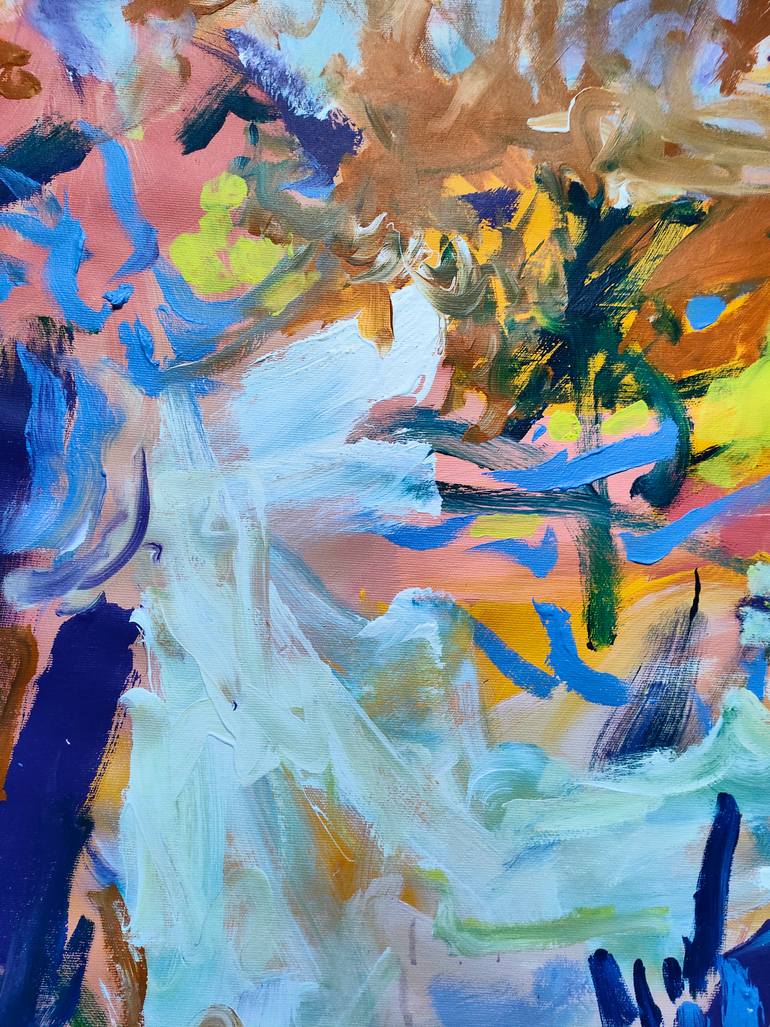 Original Abstract Expressionism Abstract Painting by Emily Starck