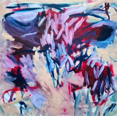 Original Abstract Expressionism Abstract Paintings by Emily Starck