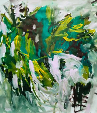 Original Algorithmic Abstract Paintings by Emily Starck