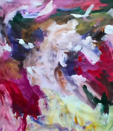 Original Abstract Expressionism Abstract Paintings by Emily Starck