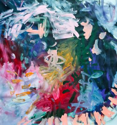 Original Abstract Expressionism Abstract Paintings by Emily Starck