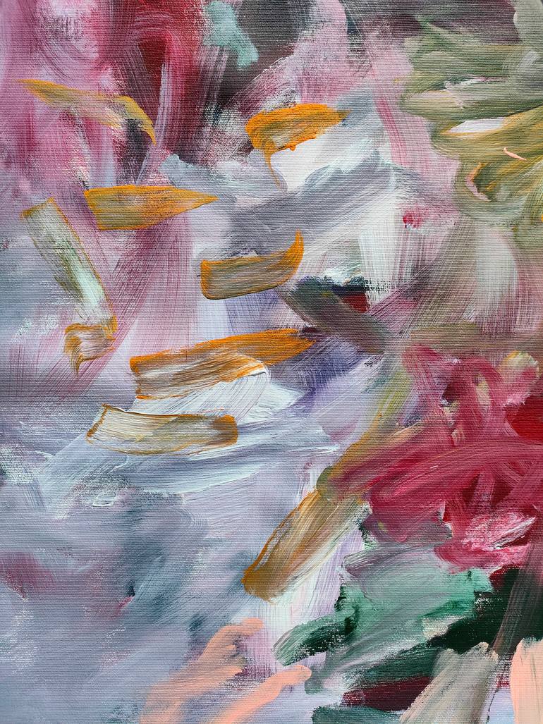 Original Abstract Expressionism Abstract Painting by Emily Starck