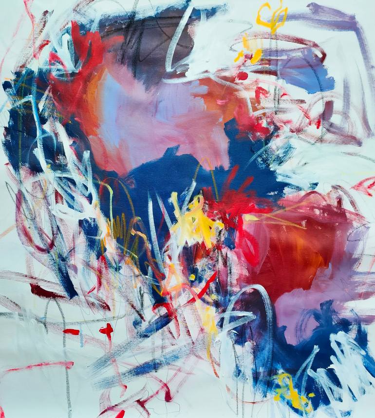 Original Abstract Painting by Emily Starck | Abstract Art on Canvas | Forever Young