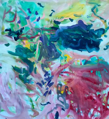 Original Abstract Expressionism Abstract Painting by Emily Starck