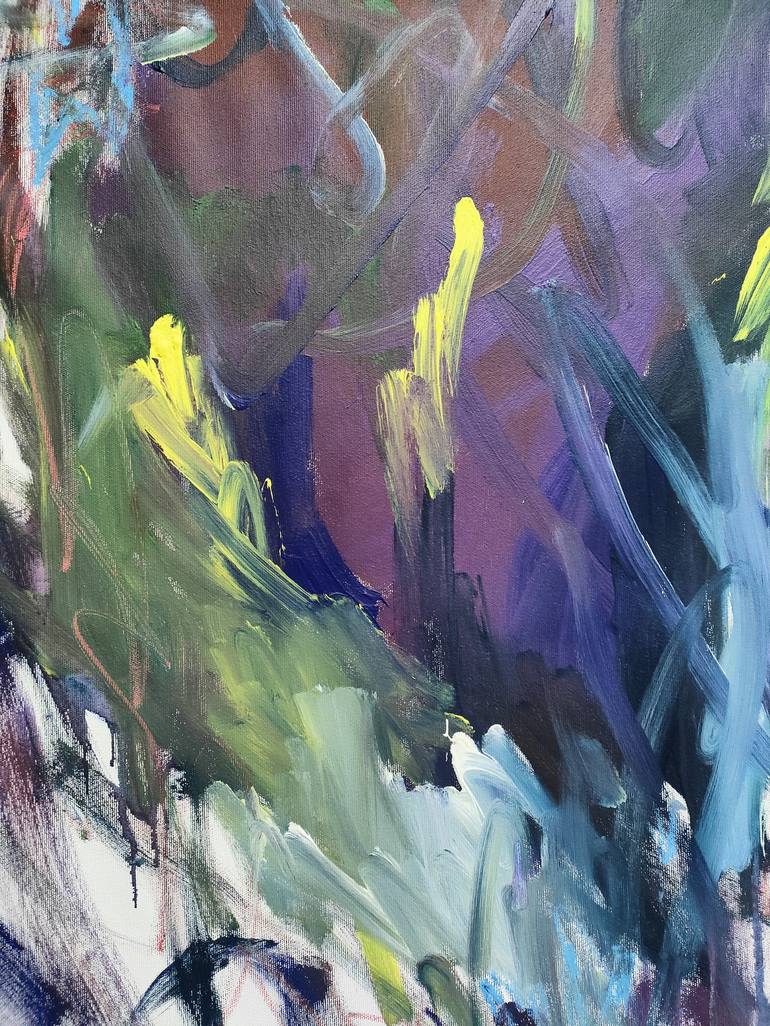 Original Abstract Expressionism Abstract Painting by Emily Starck