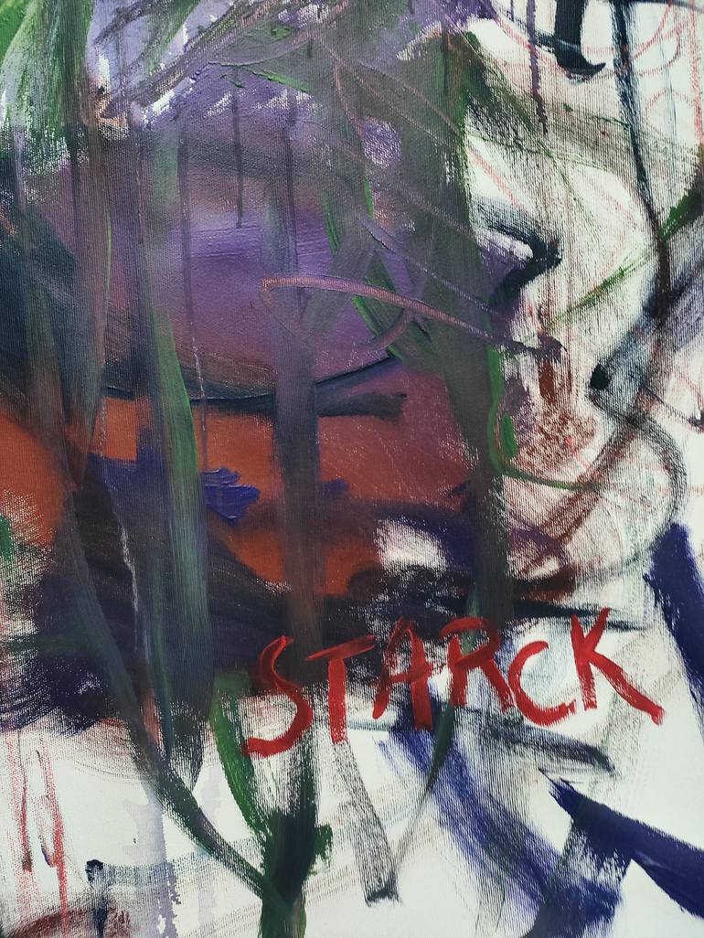 Original Abstract Expressionism Abstract Painting by Emily Starck