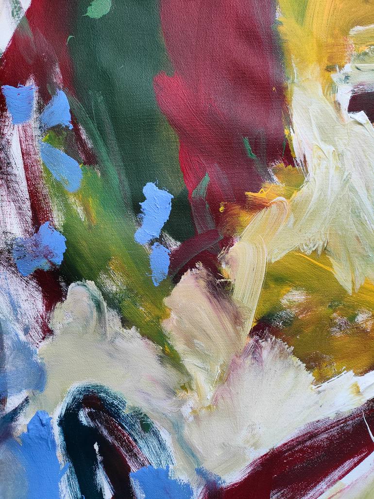 Original Abstract Expressionism Abstract Painting by Emily Starck