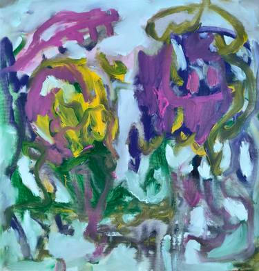 Original Abstract Expressionism Abstract Paintings by Emily Starck