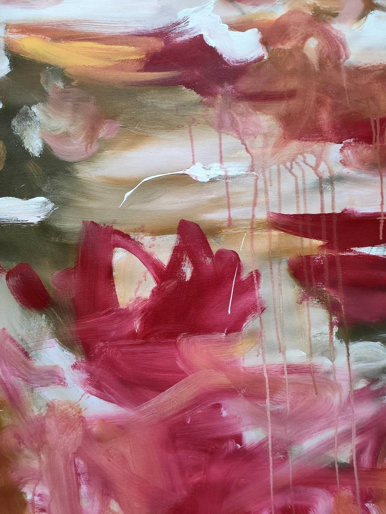 Original Abstract Expressionism Abstract Painting by Emily Starck