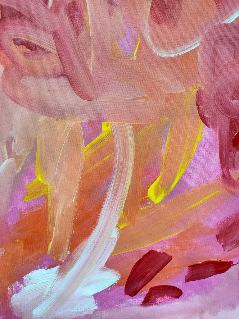 Original Abstract Expressionism Abstract Painting by Emily Starck