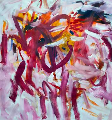 Original Abstract Expressionism Abstract Paintings by Emily Starck