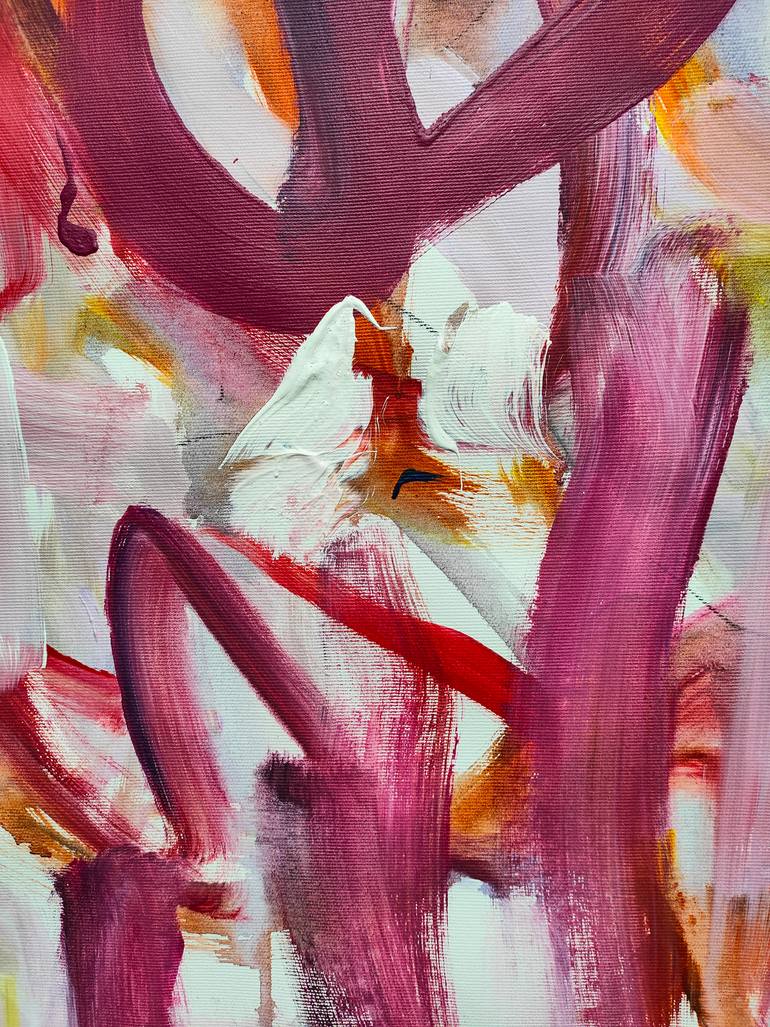 Original Abstract Expressionism Abstract Painting by Emily Starck