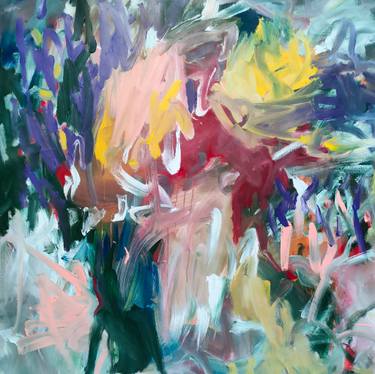 Original Abstract Expressionism Abstract Painting by Emily Starck