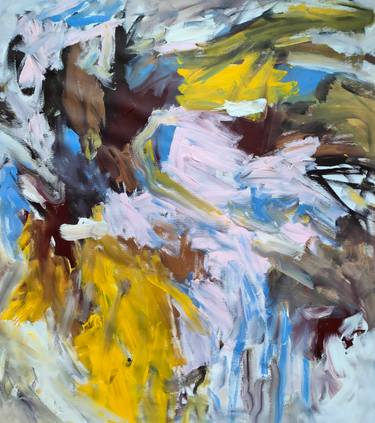 Original Abstract Expressionism Abstract Painting by Emily Starck